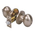 Deltana Home Series Transitional Egg Knob Single Cylinder Satin Nickel 3381-15